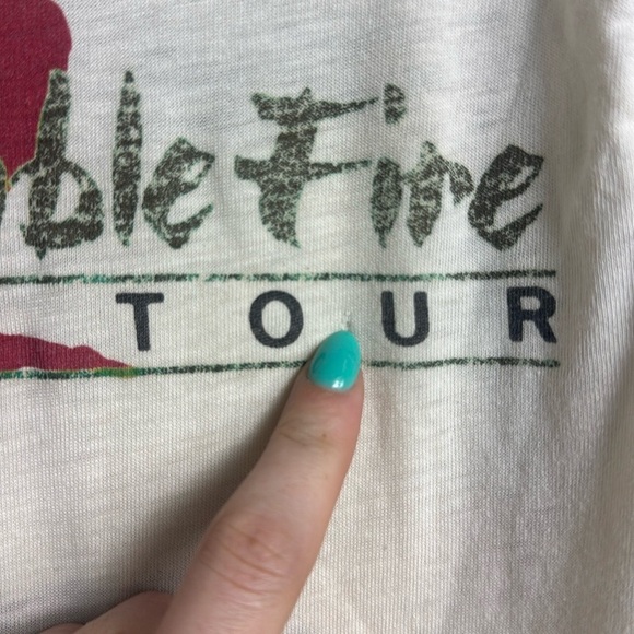 Vintage 1985 U2 Shirt The Unforgettable Fire Tour - Picture 12 of 15